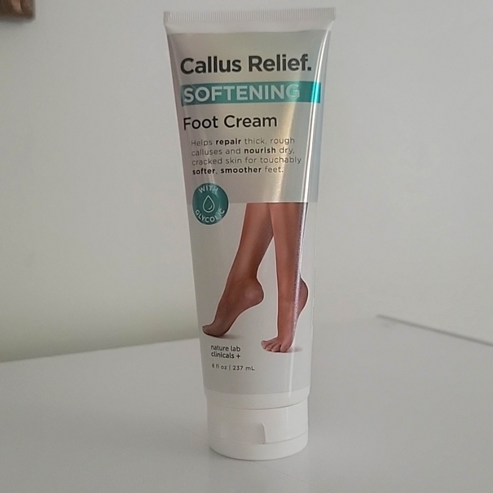 Nature Lab Clinicals Callus Foot Cream, 8-oz, New